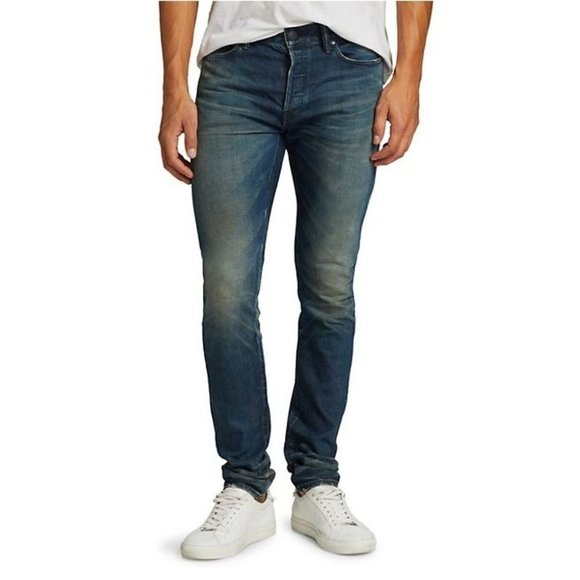 John Elliott Skinny Fit Jeans - Picture 1 of 7